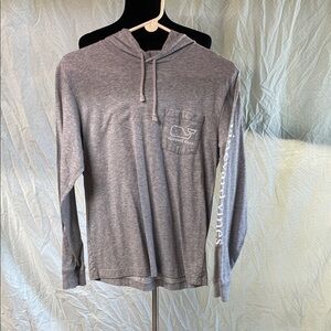 Vineyard Vines Heather Gray Hoodie men’s x small excellent condition!